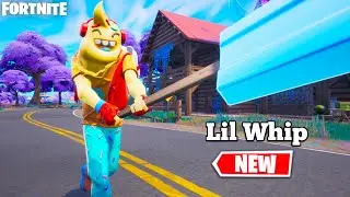 *NEW* LIL WHIP SKIN GAMEPLAY - FORTNITE ITEM SHOP - LIL WHIP BUNDLE