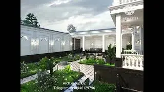 Ikki qavatli turar-joy dizayni. Arch.group.UZ