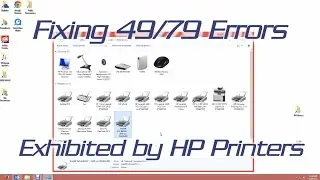 Fixing a 49 or 79 Error on HP Printers