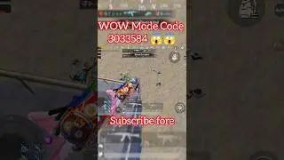 wow mode codes in pubg || wow mode code in India 