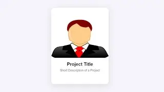 Creative Portfolio Card – Design a Modern & Responsive UI with HTML & CSS
