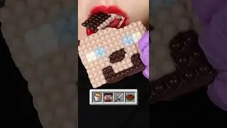 MINECRAFT FOOD CHALLENGE ASMR 🧟