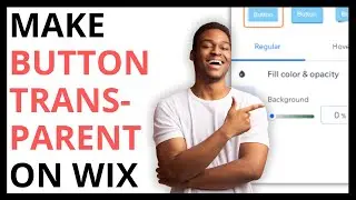 How to Make Button Transparent on Wix [QUICK GUIDE]