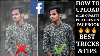 How to upload high quality pictures on Facebook // Best Tricks & Tips 🔥🔥
