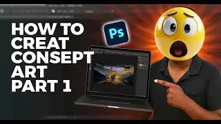 How to Create Concept Art in Photoshop (Beginner Tutorial)