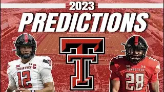 Texas Tech 2023 College Football Predictions! - Red Raiders Full Preview