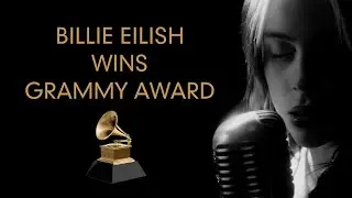 Billie Eilish wins Grammy for NO TIME TO DIE 🏆