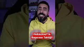 PARAGRAFTA BAŞARI TAKTİĞİ! ✅Bunu Yaparsan ÖSYM Senin İçin Çok Kolay Geçecek📌