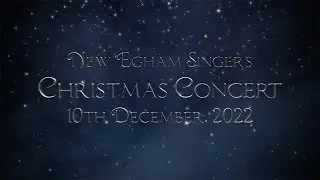 Noël Nouvelet - NES Christmas Concert 10th December, 2022