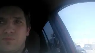 В пробке на МКАДе