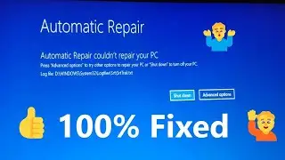 (Fixed)Automatic Repair Couldn't Repair your PC loop in Windows 11 | 2 steps Solution
