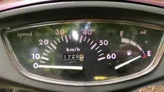 Продажа мопеда Honda dio af 34 Cesta (Бордовий колір) (Обзор)