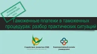 Таможенные платежи в таможенных процедурах: разбор практических ситуаций