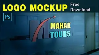 Logo Mockup Free Download || 3D Logo Mockup For Photoshop.