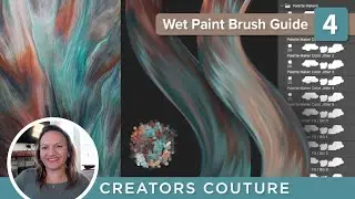 How to sample colors from Photos and Images using the Photoshop Wet Paint Mixer Brush Technique