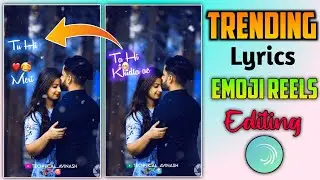 Instagram reels lyrics video editing | Trending Lyrics status kaise banaye 2022 | Reels Video Editin