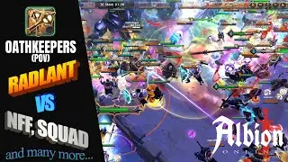 RADIANT VS NFF + SQUAD + many more... | 8 UTC (02-15-2024) | ALBION ONLINE EAST