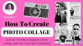 How To Create Photo Collage Video for Instagram Reels / InShot Tutorial by 