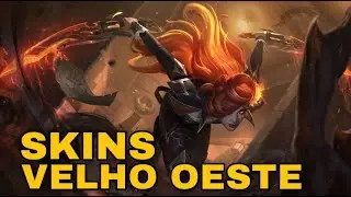 SKINS VELHO OESTE E SKIN PRESTIGIO DO TALON || KATARINA , LEONA , VARUS E MORDEKAISER