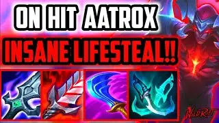 Wild Rift | ON HIT AATROX (INSANE LIFESTEAL!!)