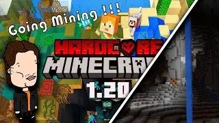 Minecraft Hardcore NEW 1.20 Update Time to visit the caves !!!