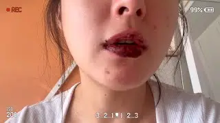 생리전 날것의먹방브이로그