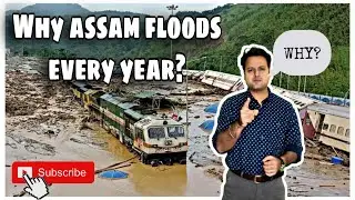 Why Assam Floods every year? | Assam flood 2022 railway station | Assam Flood 2022 | #Assamflood