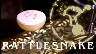 WHISKEY SOUR WITH A BITE - theeeeee RATTLESNAKE!!!