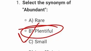 Synonyms MCQ Test | Boost Your Vocabulary Skills!
