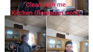 Clean with me the kitchen, arabian housemaid (Oman)