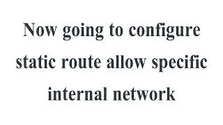 Implement basic configuration and Static route on Packet Tracer Cisco