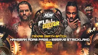 Hangman Adam Page vs Swerve Strickland 2 | AEW Full Gear HIGHLIGHTS