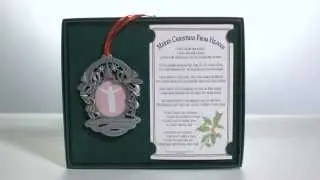 Merry Christmas from Heaven Photo Ornament | The Catholic Company