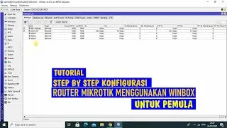 TUTORIAL || STEP BY STEP KONFIGURASI ROUTER MIKROTIK RB750 MENGGUNAKAN WINBOX || UNTUK PEMULA