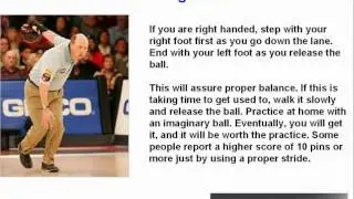 How To Bowl A Strike - Free Bowling Tip