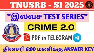 #TNUSRB - SI 
