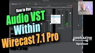 How to Use Audio VST in Wirecast 7 Pro through the Audio Editor
