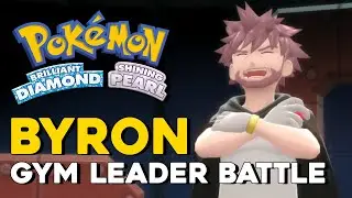 Pokemon Brilliant Diamond & Shining Pearl Byron Gym Leader Battle (Pokemon BDSP)