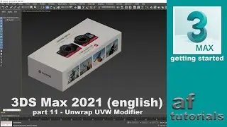 Unwrap UVW Modifier - Getting started in 3DS Max 2021 (part 11)
