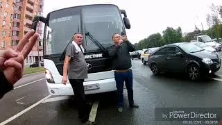 Самые умные!!!!ДТП. Быдло на дороге