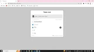 ToDo List | Coding Ninja Skill Test