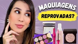 Maquiagem com PRODUTOS QUE AMAVA e NÃO USO! Maquiagens Reprovadas?