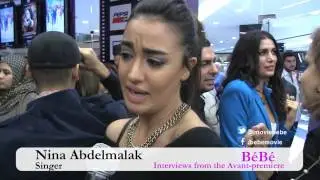 BéBé Avant première interviews - Nina Abdelmalak