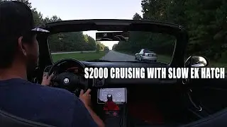 S2000 Rippin VTEC!!(LOUD RAW SOUNDS-Feat Slow EK Hatch)(Testing Modifry Mount)