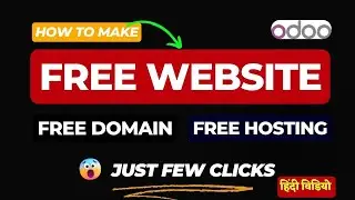 Odoo se Website Kaise Banaye | How To Create FREE Website With Odoo‬ 2024