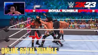WWE 2K23 ONLINE ROYAL RUMBLE FIRST TIME EVER