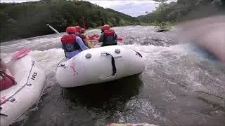 Upper Ocoee Rafting Highlights with River Guide Fast Fred