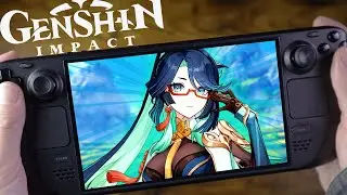 OLED Steam Deck Testing Low, Med, High, Ultra Settings | Genshin Impact