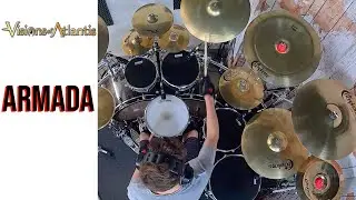 VISIONS OF ATLANTIS | ARMADA | DRUM COVER | Bosphorus Cymbals