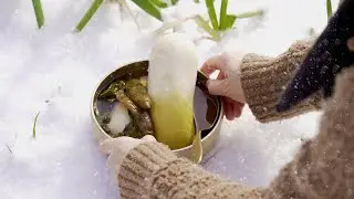 Winter in South Korean countryside ☃️ | we can't live without kimchi.#2